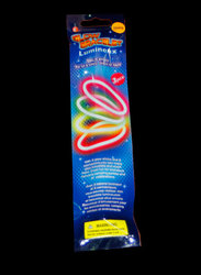 GLOW STICK-8INCH-3PC/FOIL-1PACK