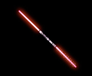 FLASH SWORD-1PC/PBAG-130CM DOUBLE-RED