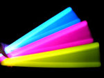 GLOW STICK-14INCH-1PC/FOIL-BLUE