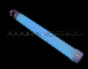 GLOW STICK-6INCH-50 FOIL PKT/PBAG-BLUE 