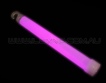 GLOW STICK-6INCH-50 FOIL PKT/PBAG-PINK