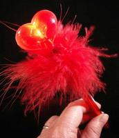 Flashing Heart Pens 1 pc