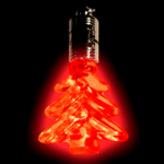 Flashing Christmas Tree Necklace Pack of 12