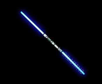 FLASH SWORD-1PC/PBAG-130CM DOUBLE-BLUE