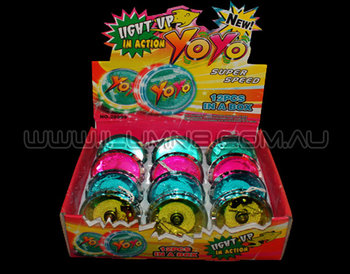 FLASH TOY-12PCS/DBOX-DOUBLE LIGHTS YOYO