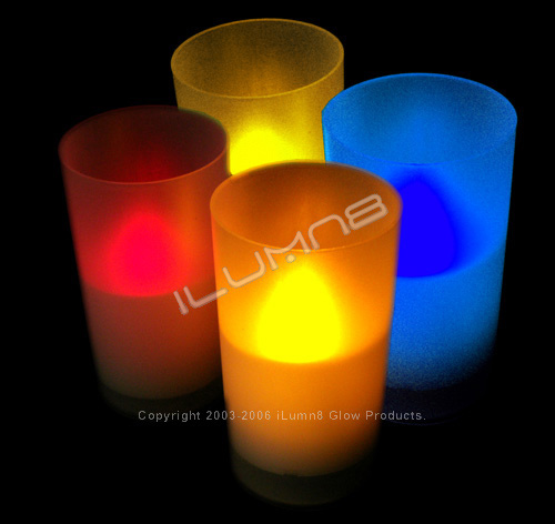 L.E.D Non Flame Candles (Pack of 24) 
