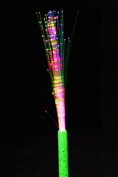 FLASH WAND-8PC/PBAG-LONG FIBER OPTIC