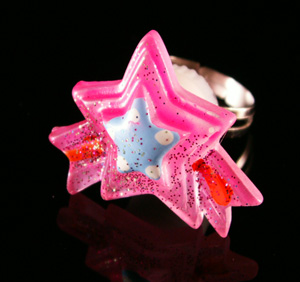 Pack of 36 Shooting Star Rings