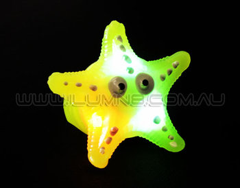 FLASH RING-36PCS/DBOX-JELLY STARFISH2