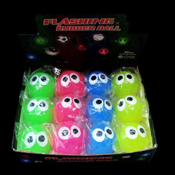FLASHING BALLS-12PCS/DBOX-BUG EYED