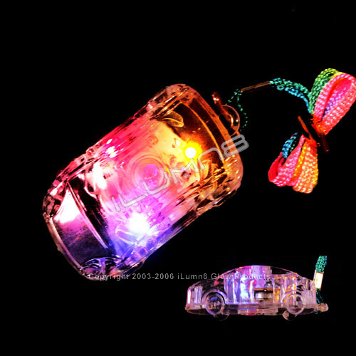 Flashing Car Necklace Pack of 20