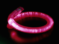 FLASH BRACELET-12PCS/PBAG-F/OPTIC-PUR