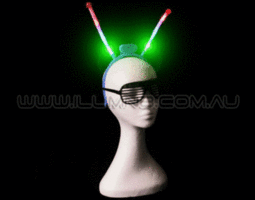 FLASH HEADWEAR 1PC/PBAG-BUG EARS HEADBOPPER