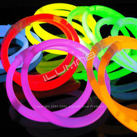 GLOW BRACELETS-8INCH-50PCS/TUBE-MIXED