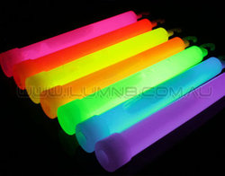 GLOW STICK-6INCH-1PC/FOIL PKT