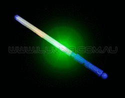 FLASH WAND-1PC/PBAG-SPARKLE MULTI 31CM