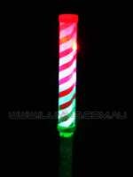 FLASH WAND-8PC/PBAG-CANDY CANE SWIRL