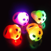 FLASH RING-36PCS/DBOX-JELLY SOCCER BALL