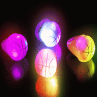 FLASH RING-36PCS/DBOX-JELLY BASKETBALL