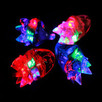 FLASH RING-24PCS/DBOX-JELLY SPIKEY