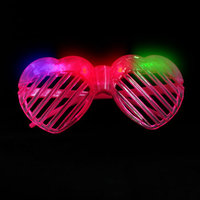 FLASH SUNGLASSES-1PC/PBAG-HEART-PINK