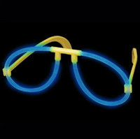 GLOW GLASSES-1 SET/FOIL PKT-BLUE 