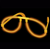 GLOW GLASSES-1 SET/FOIL PKT-ORANGE 