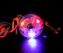 Flashing Necklace - 3 LED Whistle (6pcs)