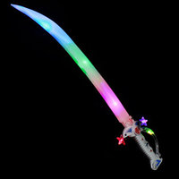 LIGHT SWORD-1PC/PBAG-PIRATE CUTLASS LONG