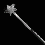 Flashing Star Wand 33cm (Pack of 10)