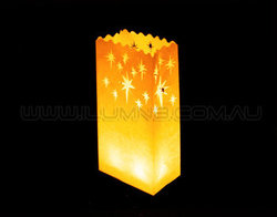 CANDLE BAG - 10PCS/PBAG-STARS