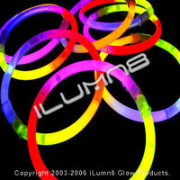 GLOW BRACELETS-8INCH-50PCS/TUBE-TRICOLOR