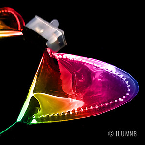 Flashing LED Headband - Glossy Light Up Kitty Ears