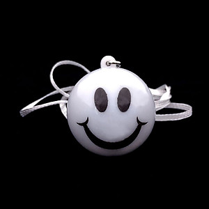96 x Flashing Necklaces Smiley Face